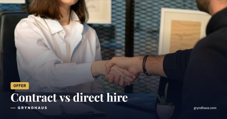 Handshake over a signed contract