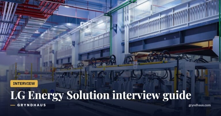 Battery manufacturing line inside a factory
